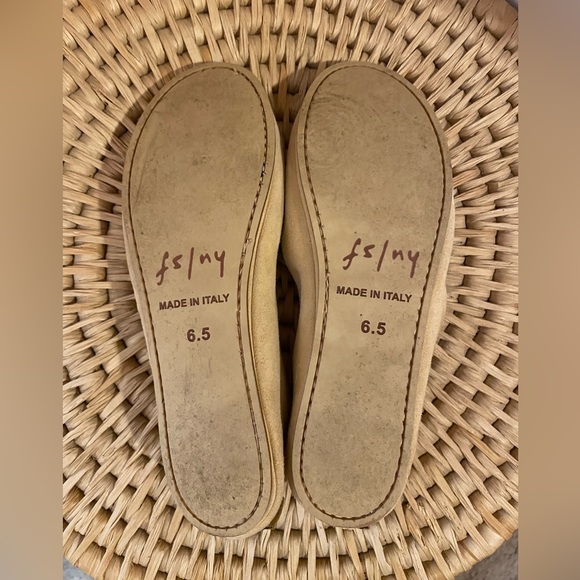 French Sole FS/NY Sloop Ballet Flats in Nude Suede Women’s Size 6.5 - Picture 9 of 12